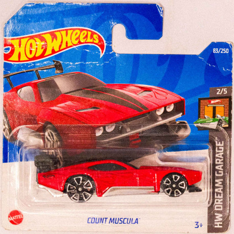 Hot Wheels 1:64 Count Muscula