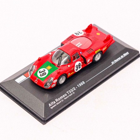 Ixo Models 1:43 1932 Alfa Romeo T33/2 (Le Mans 1968)