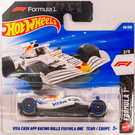 Hotwheels 1:64 Visa Cash App Racing Bulls Formula One Team