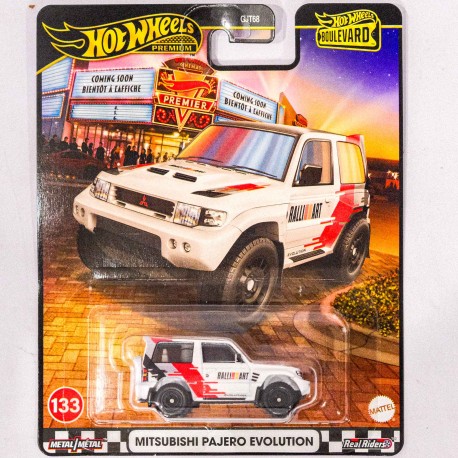 Hotwheels Premium 1:64 Mitsubishi Pajero Evolution (133 Boulevard)